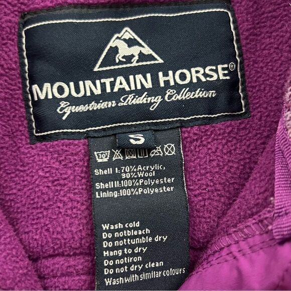 Mountain Horse Equestrian Fleece Jacket Women’s S - Picture 2 of 7